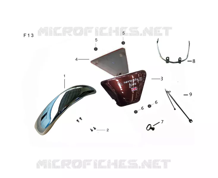 SIDE PANELS / FRONT FENDER
