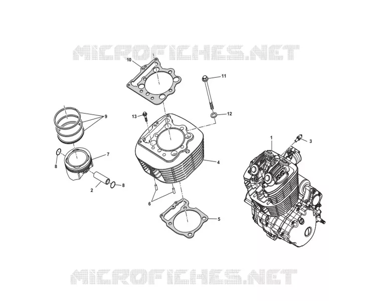 ENGINE / CYLINDER / PISTON