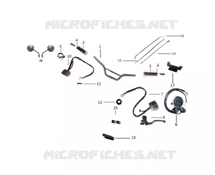 HANDLEBAR / SPEEDOMETER