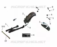 SWINGARM / REAR MUDGUARD