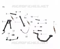 STAND / BRAKE PEDAL / GEAR LEVER