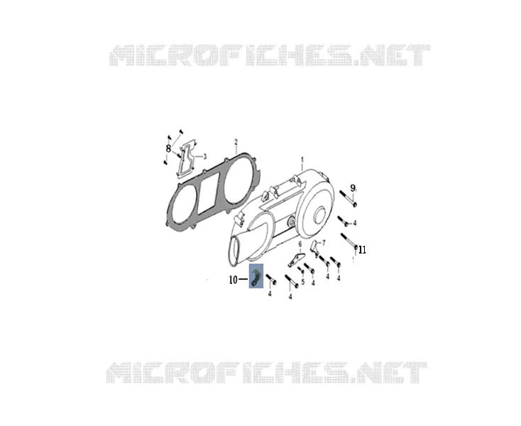 LEFT CRANKCASE COVER