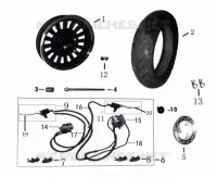 FRONT WHEEL / BRAKE