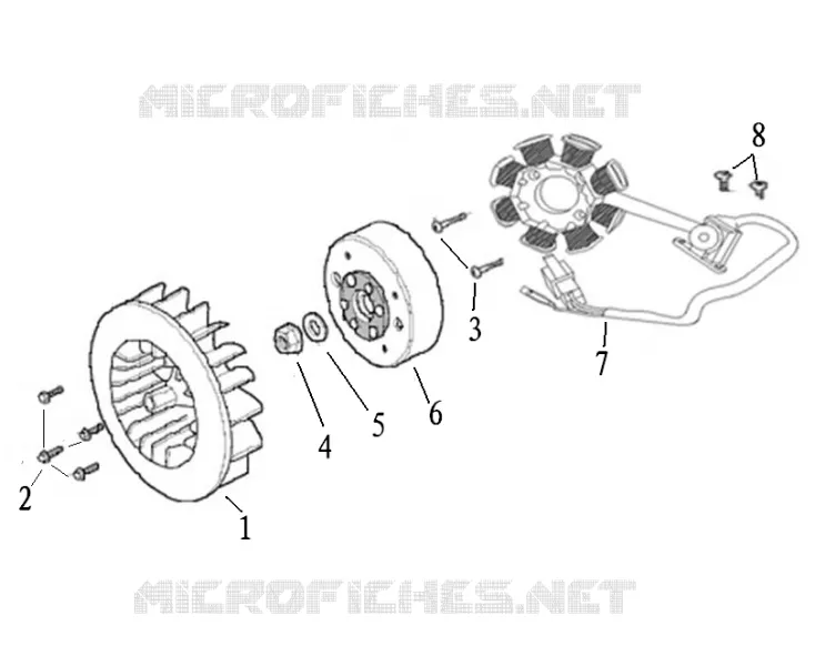 FLYWHEEL / STATOR