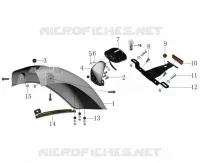 REAR MUDGUARD / TAIL LIGHT