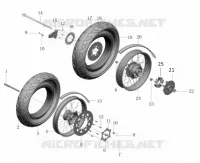FRONT / REAR WHEELS