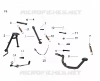 STAND / BRAKE PEDAL / GEAR LEVER