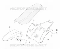 SEAT / FRONT FENDER