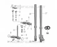 FRONT FORK / STEERING STEM