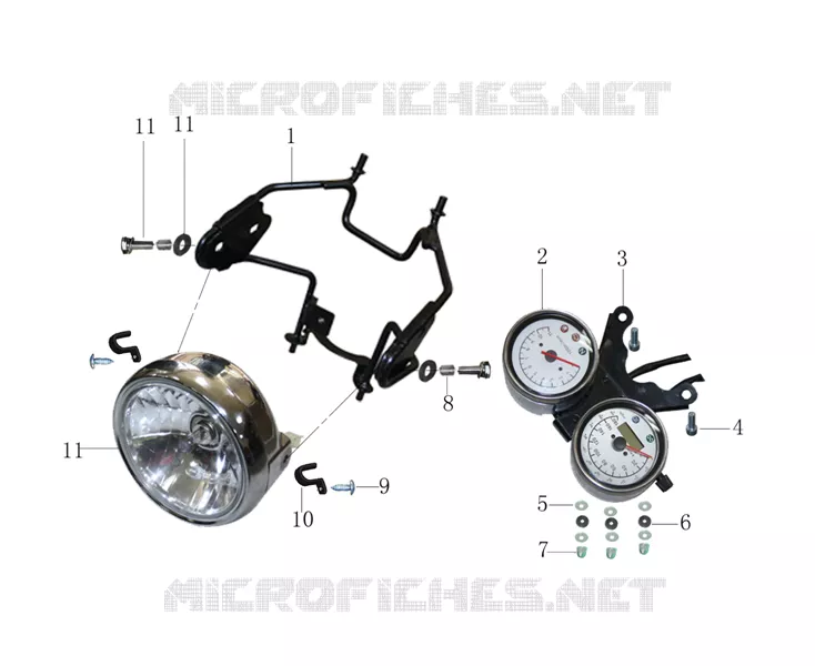 SPEEDOMETER / HEADLIGHT