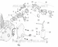 THROTTLE BODY / GEAR CHANGE PEDAL / POLLUTION CONTROL SYSTEM