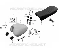 TANK / SEAT / KEY SET