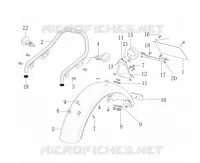 REAR MUDGUARD / TAIL LIGHT / INDICATORS