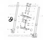 FRONT FORK / STEERING STEM