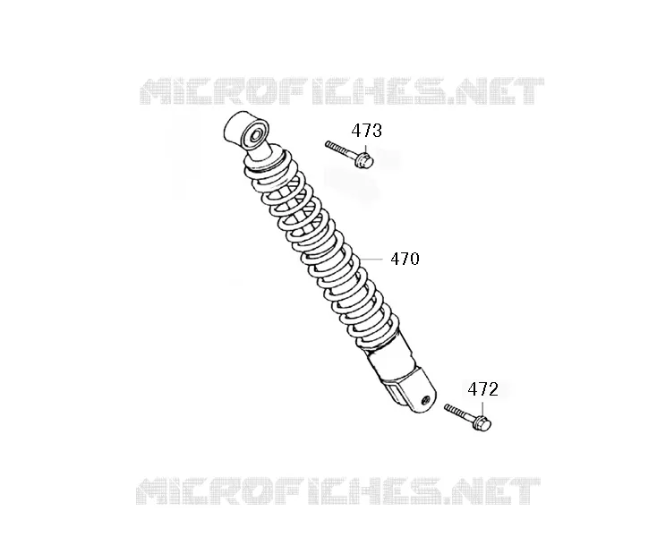 REAR SHOCK ABSORBER