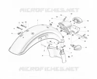REAR MUDGUARD / TAIL LIGHT / INDICATORS