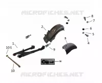 SWINGARM / REAR MUDGUARD