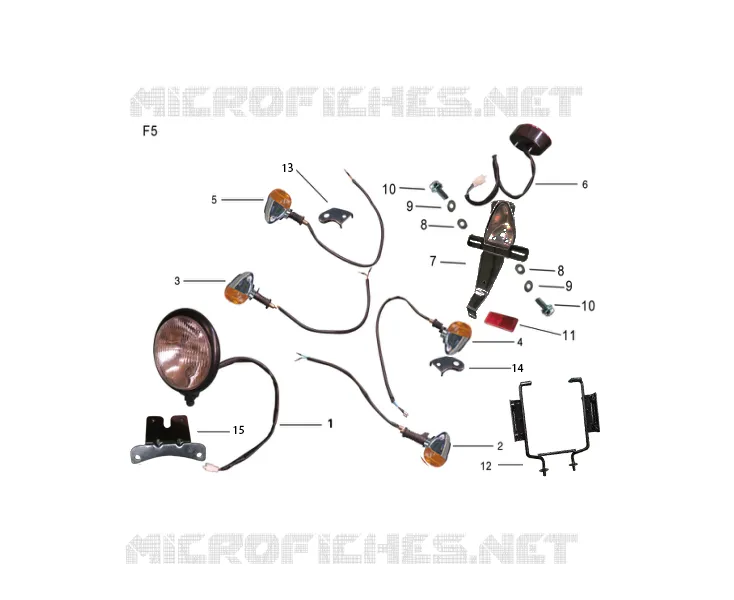 TAIL LIGHT / HEADLIGHT / INDICATORS
