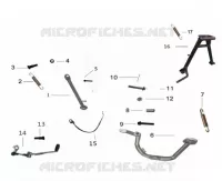 STAND / BRAKE PEDAL / GEAR LEVER