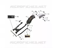 REAR MUDGUARD / SWINGARM