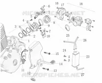 THROTTLE BODY / GEAR CHANGE PEDAL / POLLUTION CONTROL SYSTEM