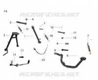 STAND / BRAKE PEDAL / GEAR LEVER
