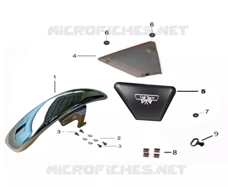 SIDE PANELS / FRONT FENDER