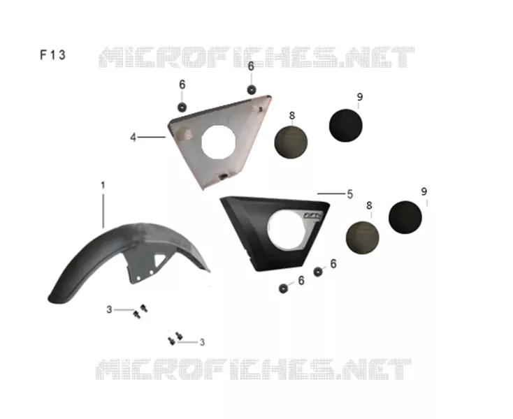 FRONT FENDER / SIDE PANELS