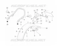 REAR MUDGUARD / TAIL LIGHT / INDICATORS