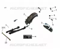 SWINGARM / REAR MUDGUARD