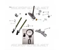 FRONT FORK / STEERING STEM