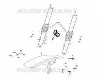 FRONT FORK / FRONT FENDER