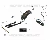SWINGARM / REAR MUDGUARD