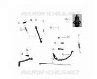 STAND / BRAKE PEDAL / GEAR LEVER