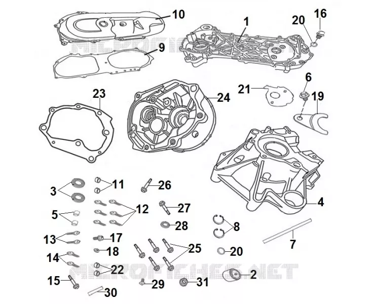 ENGINE CASING