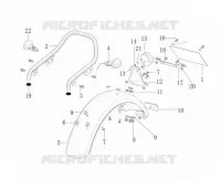REAR MUDGUARD / TAIL LIGHT / INDICATORS