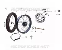 FRONT WHEEL / BRAKE