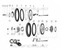 FRONT / REAR WHEELS