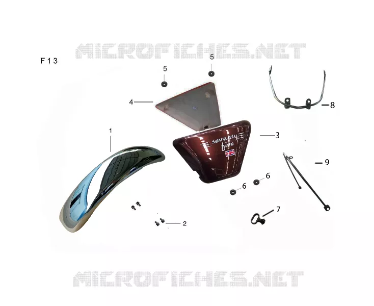 SIDE PANELS / FRONT FENDER