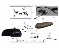 TANK / SEAT / KEY SET