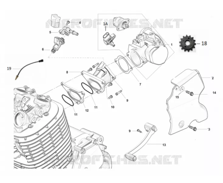 MOTOR / INJECTION / GEAR CHANGE PEDAL