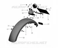 REAR MUDGUARD / TAIL LIGHT