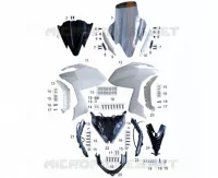FRONT FAIRINGS / HEADLIGHT / INDICATORS