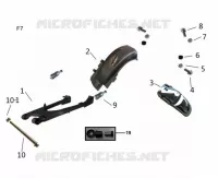 SWINGARM / REAR MUDGUARD