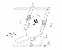 FRONT FORK / FRONT FENDER