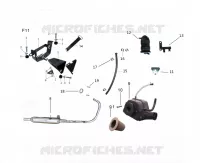 EXHAUST / AIR FILTER / BATTERY MOUNT