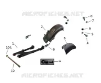 SWINGARM / REAR MUDGUARD