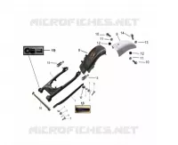 REAR MUDGUARD / SWINGARM