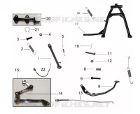 STAND / BRAKE PEDAL / GEAR LEVER