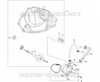 WATER PUMP CRANKCASE